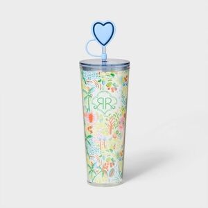 24oz Vacation Tritan Hydration Tumbler White/Blue - Roller Rabbit x Target